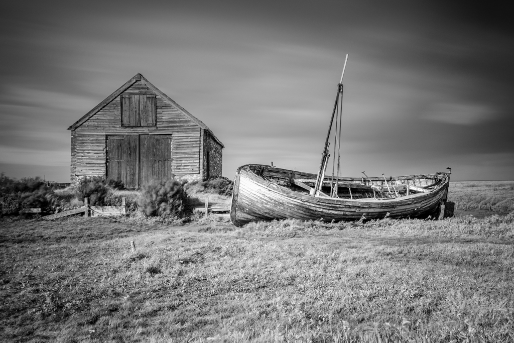 Old boat Thornham