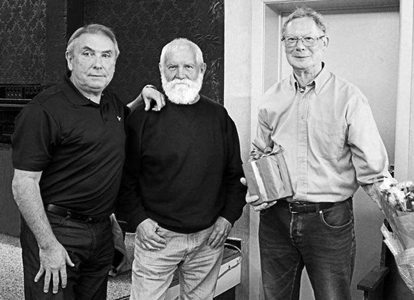 Tom Stoddart, Keith Launchbury and George Coupe Nov 2017